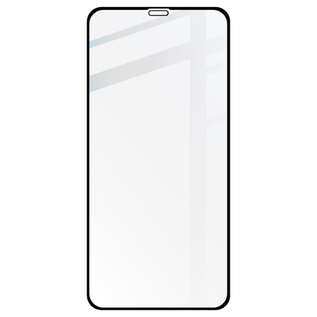 Szkło hartowane Bizon Glass Edge do iPhone 11 Pro Max / Xs Max, czarne