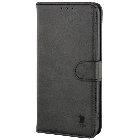 Etui z klapką Bizon Case Pocket do Xiaomi 15T Pro, czarne