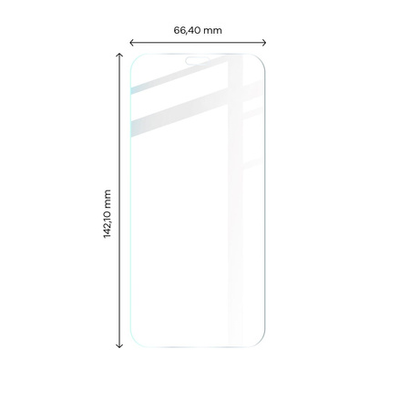 3x Szkło hartowane + szybka na aparat Bizon Glass Clear Pack do iPhone Xr