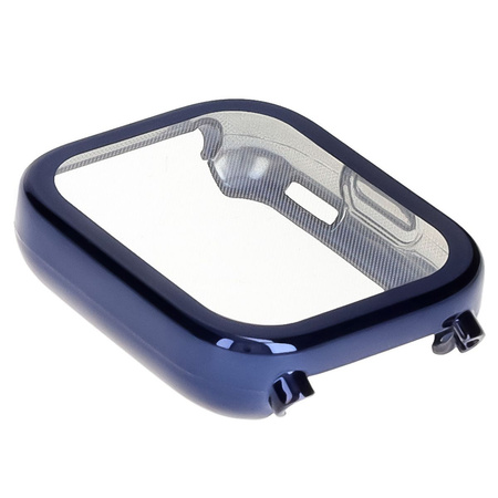 Etui z osłoną ekranu Bizon Case Watch Felipe do Xiaomi Redmi Watch 5 Active, niebieskie