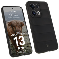 Pancerne etui Bizon Case Tur do Oppo Reno13 Pro, czarne