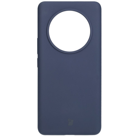 Silikonowe etui Bizon Soft Case do Honor Magic7 Lite, ciemnoniebieskie