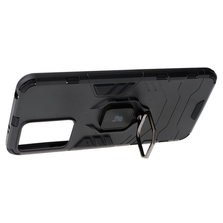 Etui Bizon Case Armor Ring do Xiaomi POCO X5 / Redmi Note 12 5G, czarne