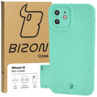 Ekologiczne etui Bizon Bio-Case do iPhone 12, zielone