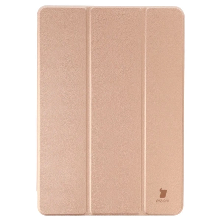 Etui z klapką Bizon Case Tab Lizard do Xiaomi Redmi Pad 2 Pro, różowozłote