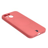 Etui Bizon Case Silicone Magnetic Sq do Apple iPhone 13 Mini, brudny róż