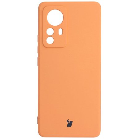 Etui Bizon Case Silicone do Xiaomi 12 Pro, pomarańczowe