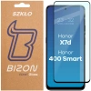 Szkło hartowane Bizon Glass Edge 2 do Honor X7d / Honor 400 Smart, czarna ramka