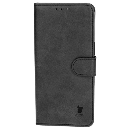 Etui z klapką Bizon Case Pocket do iPhone 15 Pro Max, czarne
