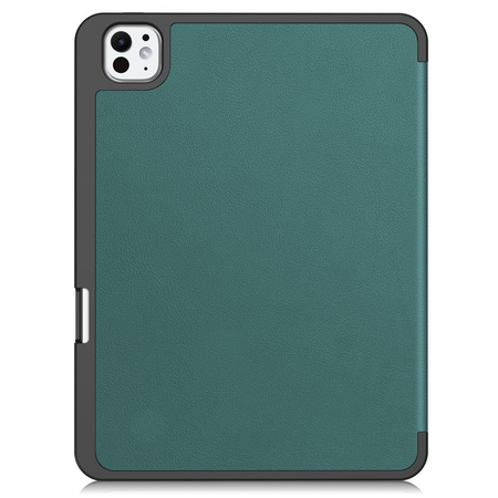 Etui Bizon Case Tab Lizard do iPad Pro 11" 5 gen. 2024, ciemnozielone