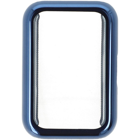 Etui Bizon Case Watch Felipe do Galaxy Fit 3, niebieskie