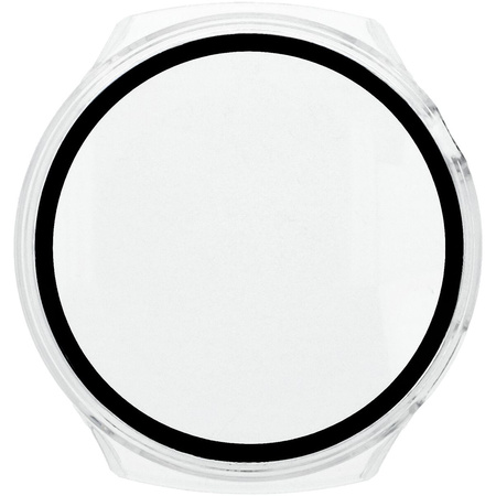 Etui ze szkłem do zegarka Bizon Case+Glass Watch do Huawei Watch 4 Pro Space Edition, przezroczyste