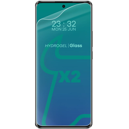 Folia hydrożelowa na ekran Bizon Glass Hydrogel Front do Oppo Reno10/10 Pro 5G, 2 sztuki