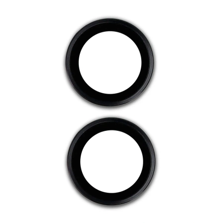 Szkło na aparat Bizon Glass Snap Lens do Oppo Reno 14, 1 zestaw, czarna ramka