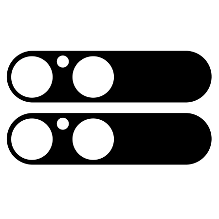 Szkło na aparat Bizon Glass Lens do Sony Xperia 10 VII, 2 sztuki