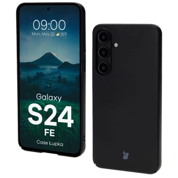 Etui Bizon Case Łupka do Galaxy S24 FE, czarne