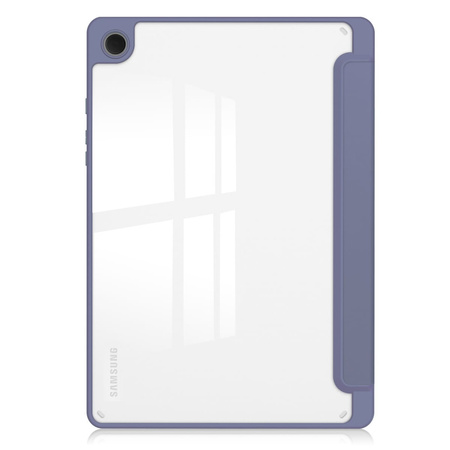 Etui Bizon Case Tab Clear Matt do Samsung Galaxy Tab A9 Plus, lawendowe