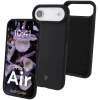 Silikonowe etui Bizon Soft Case do iPhone Air, czarne