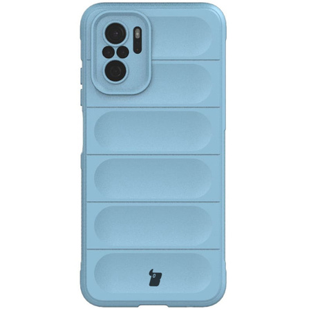 Pancerne etui Bizon Case Tur do Xiaomi Poco M5s / Xiaomi Redmi Note 10 / 10s, jasnoniebieskie