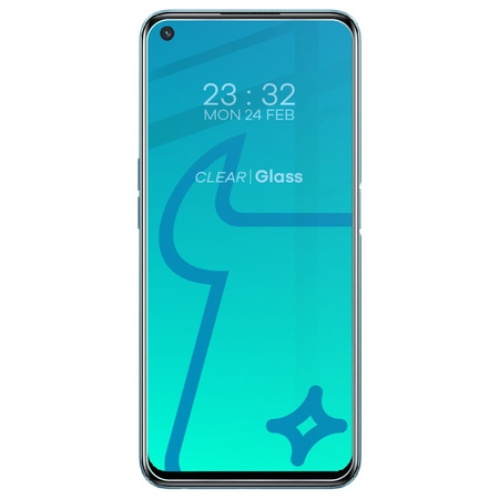 Szkło hartowane Bizon Glass Clear do Realme 9i / Realme 8i / Oppo A96