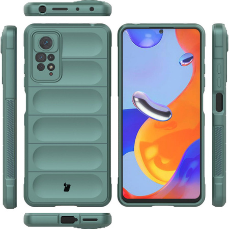 Pancerne etui Bizon Case Tur do Xiaomi Redmi Note 11 Pro / Pro 5G, ciemnozielone