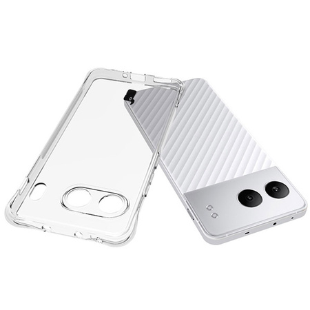 Etui + 2x szkło Bizon Case Clear Pack do OnePlus Nord 4, przezroczyste