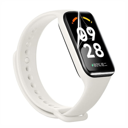 Folia hydrożelowa na ekran Bizon Glass Hydrogel do Redmi Smart Band 2 / Xiaomi Mi Band 8 Active, 2 sztuki