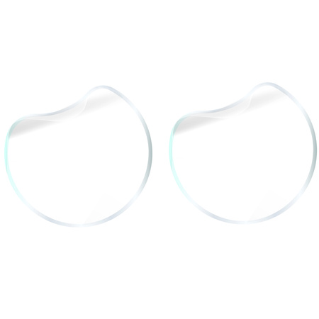 Folia matowa Bizon Glass Watch Film Sun Duo do Galaxy Watch Ultra 47 mm, 2 sztuki