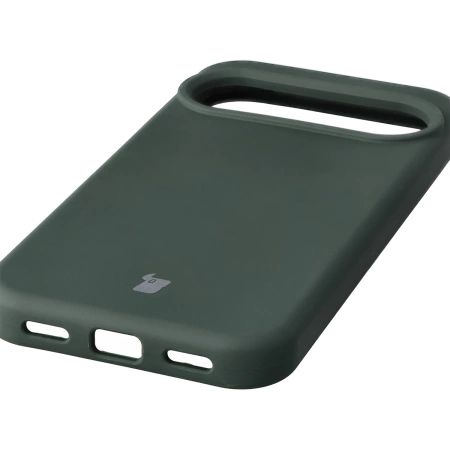 Silikonowe etui Bizon Soft Case do Google Pixel 10 / 10 Pro, ciemnozielone