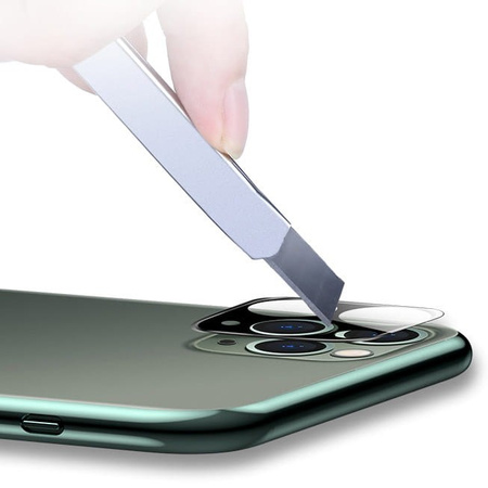 Szkło na aparat Bizon Glass Lens dla iPhone 11 Pro Max / 11 Pro, 2 sztuki