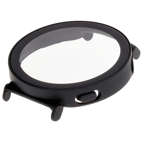 Etui ze szkłem do zegarka Bizon Case Watch Adamo do Huawei Watch GT 5 41 mm, czarne matowe