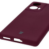 Silikonowe etui Bizon Soft Case do Motorola Edge 50 Fusion, ciemnofioletowe