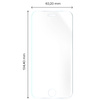 Folia hydrożelowa na ekran Bizon Glass Hydrogel Front Duo do iPhone SE 2022/2020/ 8/ 7, 2 sztuki