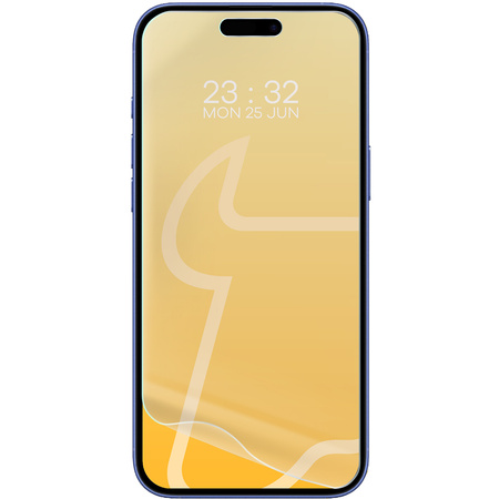 Folia matowa Bizon Glass Film Sun Duo do iPhone 16 Plus, 2 sztuki