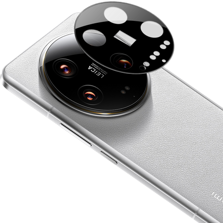 Szkło na aparat Bizon Glass Silk Lens do Xiaomi 14 Ultra, 2 sztuki