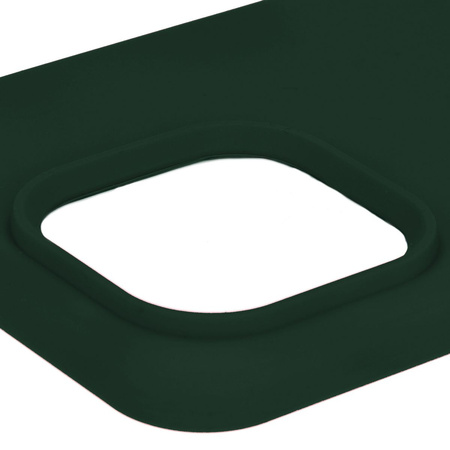 Etui silikonowe Bizon Soft Case do iPhone 15 Pro Max, ciemnozielone