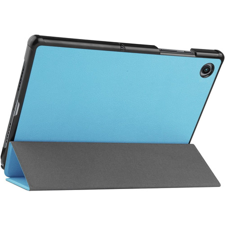 Etui Bizon Case Tab Croc do Galaxy Tab A8 2021, błękitne