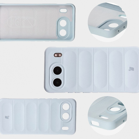 Pancerne etui Bizon Case Tur do OnePlus Nord 4, jasnoniebieskie