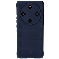 Pancerne etui Bizon Case Tur do Honor Magic6 Lite, granatowe