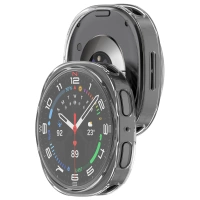 Etui z osłoną ekranu Bizon Case Watch Felipe do Galaxy Watch 8 40 mm, przezroczyste