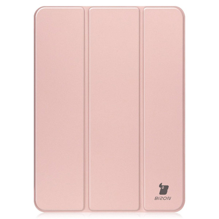 Etui Bizon Case Tab Clear Matt do iPad Pro 11" 5 gen. 2024, różowe