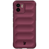 Pancerne etui Bizon Case Tur do Xiaomi Redmi A1, burgundowe
