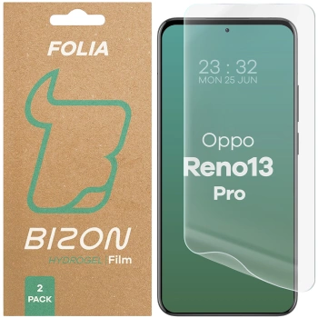 Folia hydrożelowa na ekran Bizon Glass Hydrogel Front do Galaxy S25 Ultra, 2 sztuki