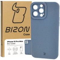 Ekologiczne etui Bizon Bio-Case do iPhone 13 Pro Max, niebieskie
