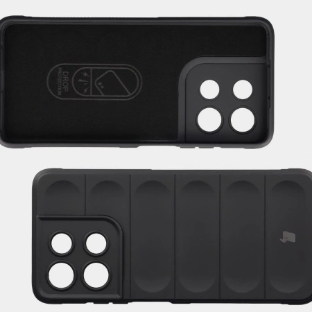 Pancerne etui Bizon Case Tur do Motorola Moto G56 5G, czarne