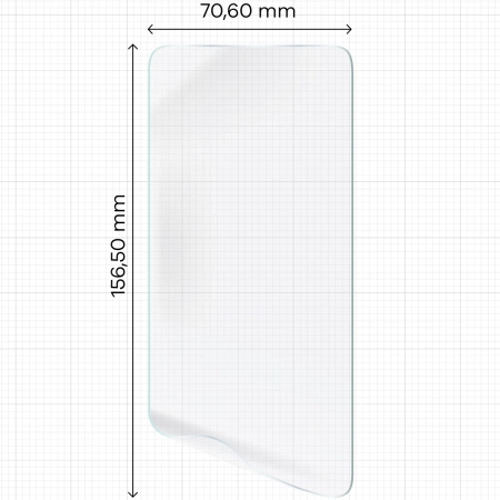 Folia hydrożelowa na ekran Bizon Glass Hydrogel Front do Galaxy S25 Ultra, 2 sztuki