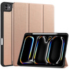 Etui Bizon Case Tab Lizard do iPad Pro 13" 7 gen. 2024, różowozłote