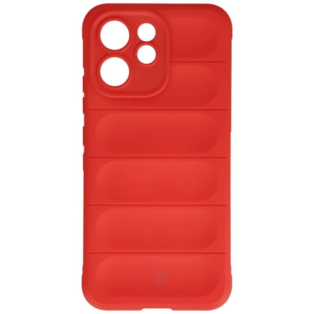Pancerne etui Bizon Case Tur do Oppo Reno 15 F / FS, czerwone