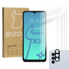 Szkło hartowane Bizon Glass Clear - 3 szt. + obiektyw, Galaxy A13 5G