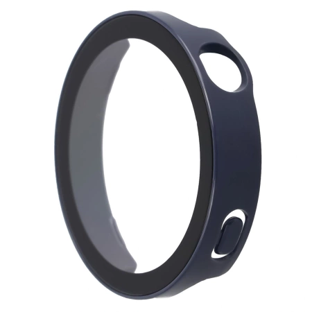 Etui ze szkłem do zegarka Bizon Case Watch Adamo do Huawei Watch GT6 41 mm, niebieskie